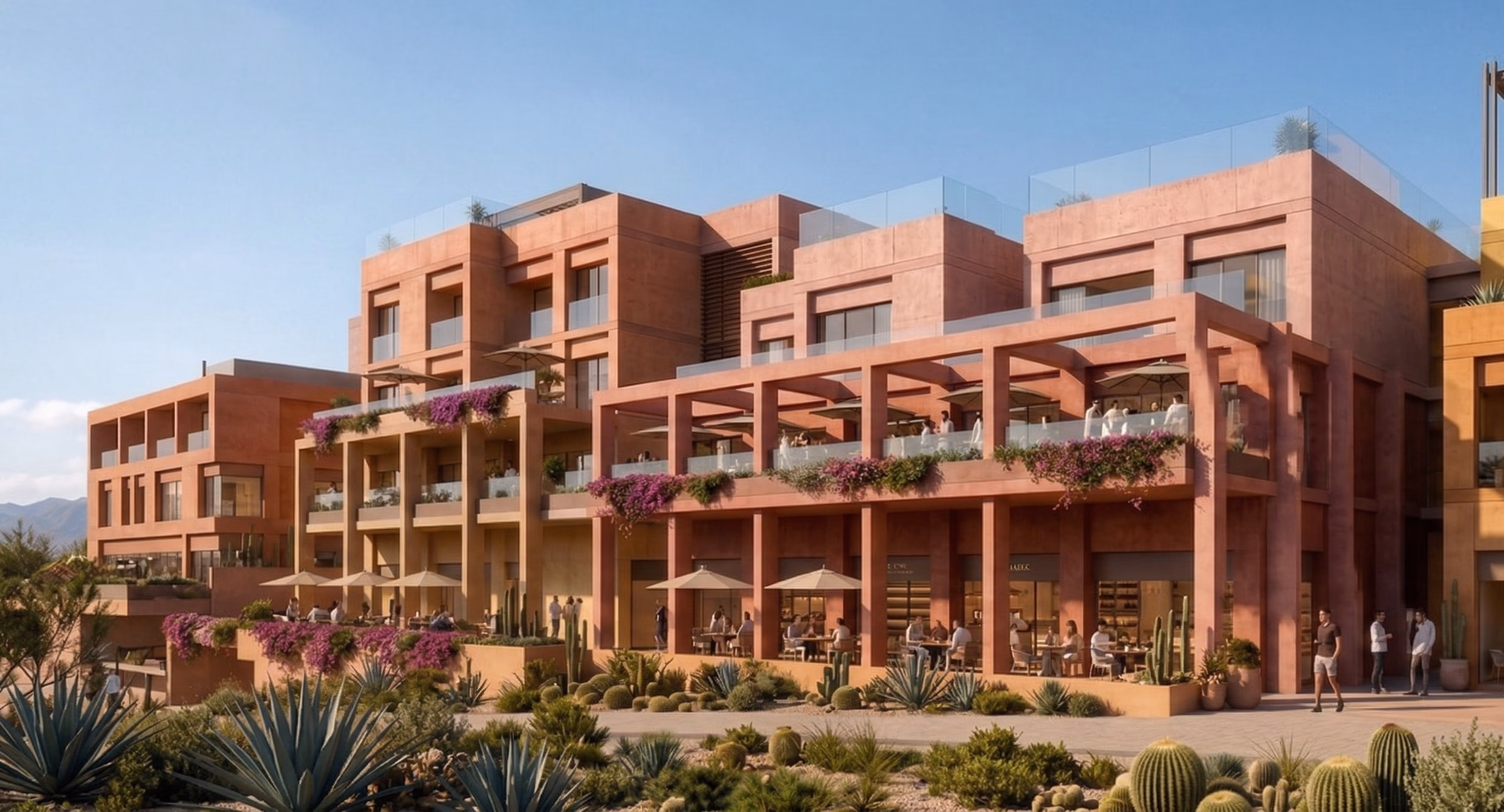 Villaggio II · vista posterior